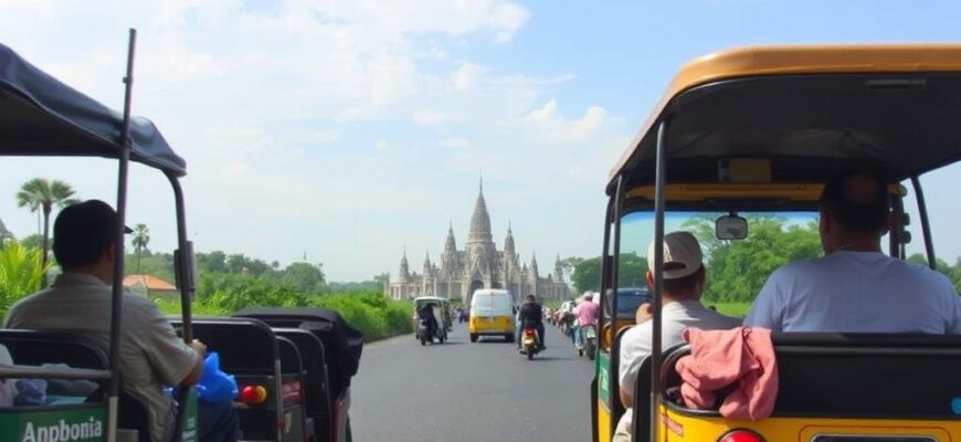 Тук-туки в Камбодже: ловкие советы, чтобы не отдать лишнее